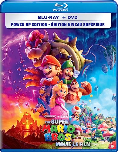 SUPER MARIO BROS. MOVIE (ANIMATED) - BLU-2023-CHRIS PRATT-INC. DVD COPY