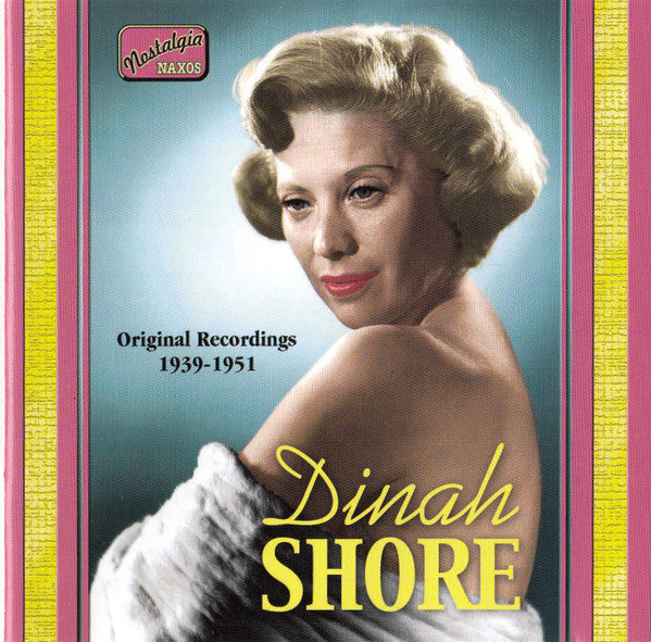 SHORE, DINAH - ORIGINAL RECORDINGS V1: 1939-1951