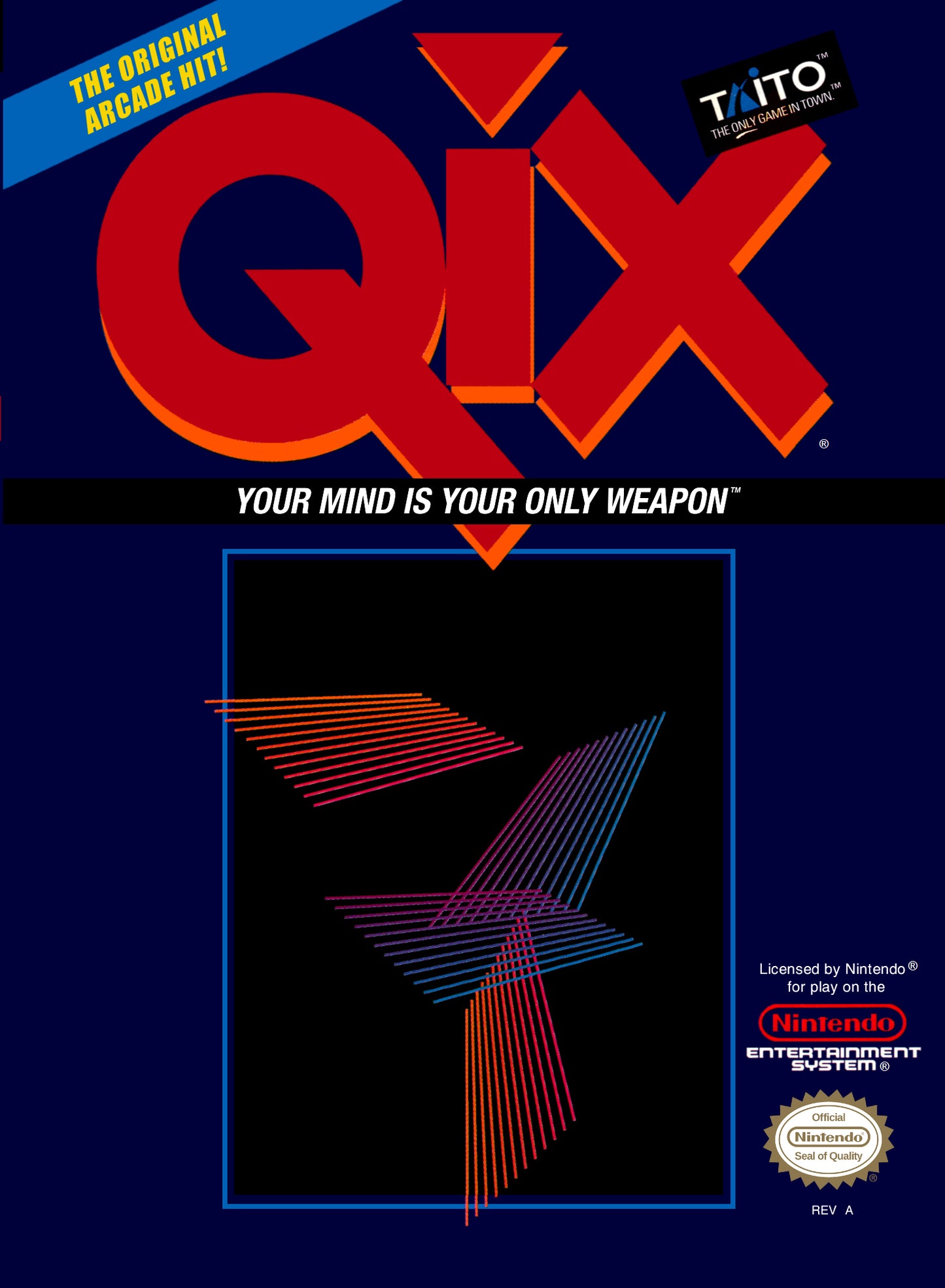 QIX - NES (W/BOX)