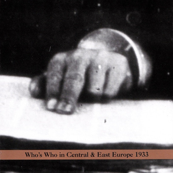 DREYBLATT, ARNOLD - WHO'S WHO IN CENTRAL EUROPE