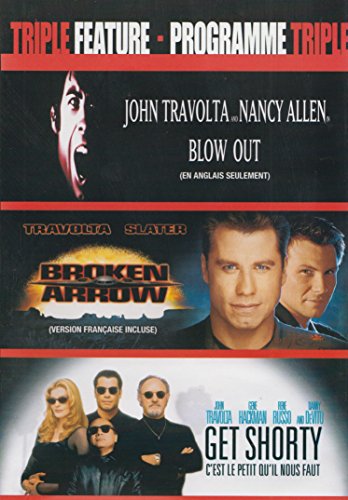 BLOW OUT/BROKEN ARROW/GET SHORTY - DVD-TRIPLE FEATURE