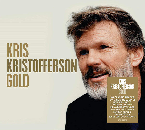 KRISTOFFERSON, KRIS - GOLD (3CDS)