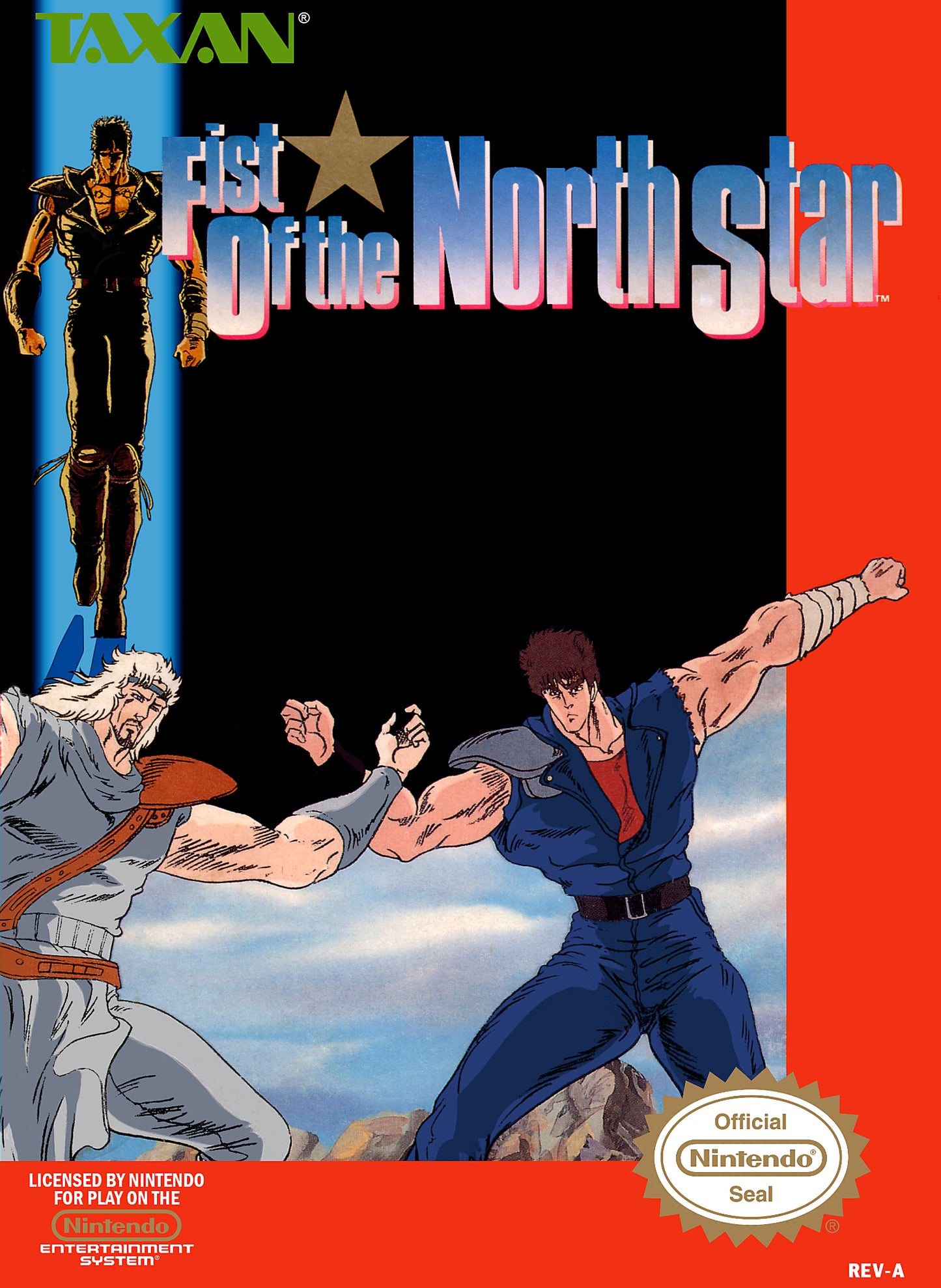 FIST OF THE NORTH STAR - NES (W/BOX & MANUAL)