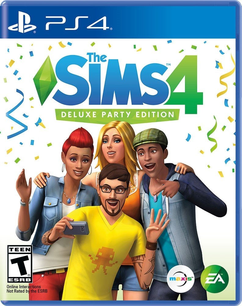 SIMS 4 (DELUXE PARTY EDITION) - PS4