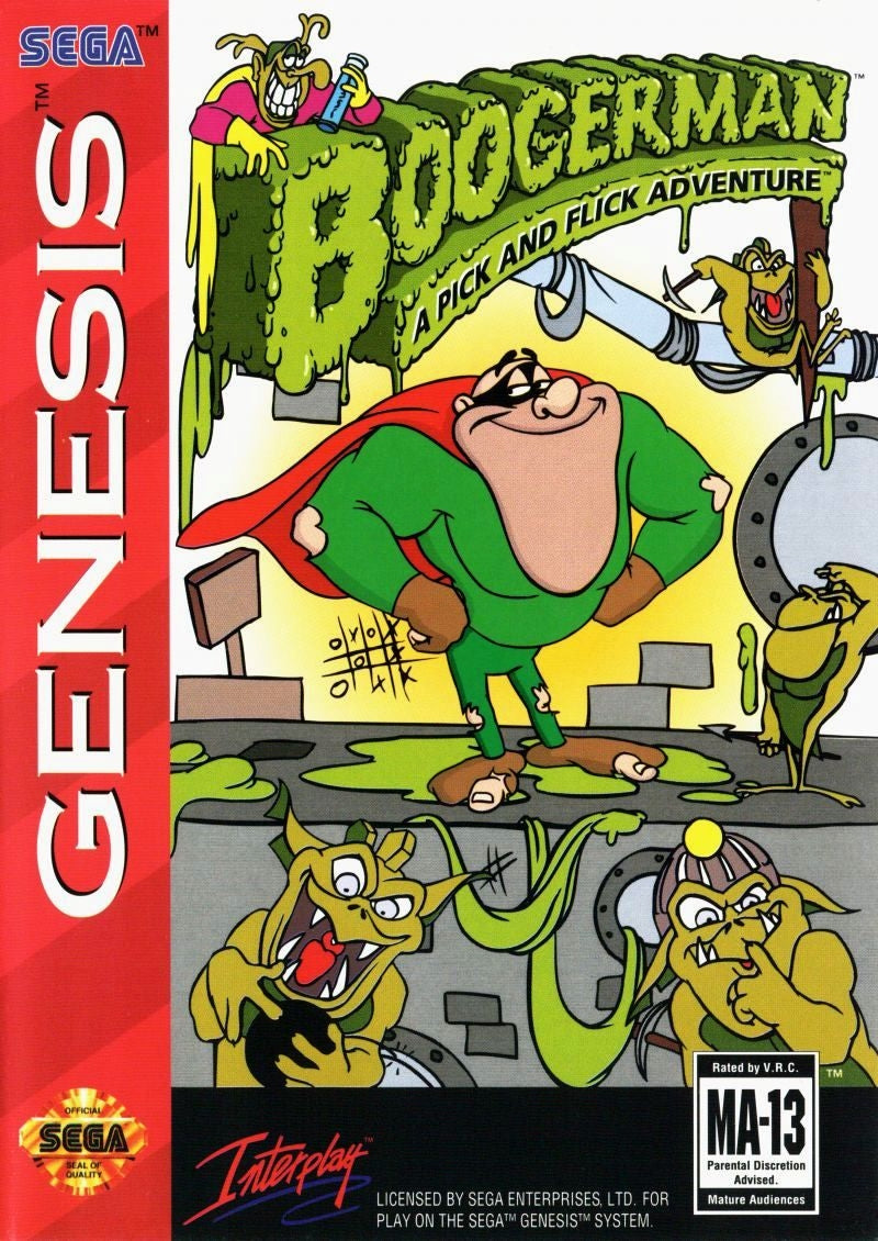 BOOGERMAN: A PICK & FLICK ADVENTURE - GENESIS