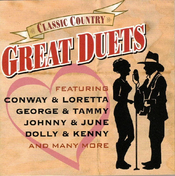 VARIOUS - CLASSIC COUNTRY: GREAT DUETS (2CDS)