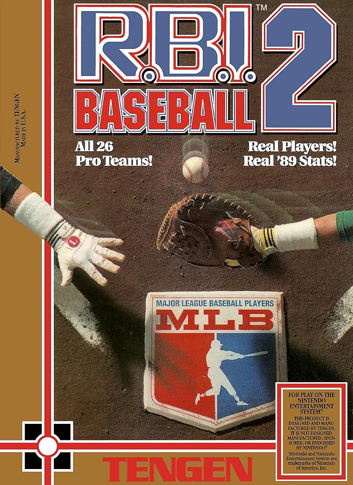 RBI BASEBALL 2 - NES (W/BOX)