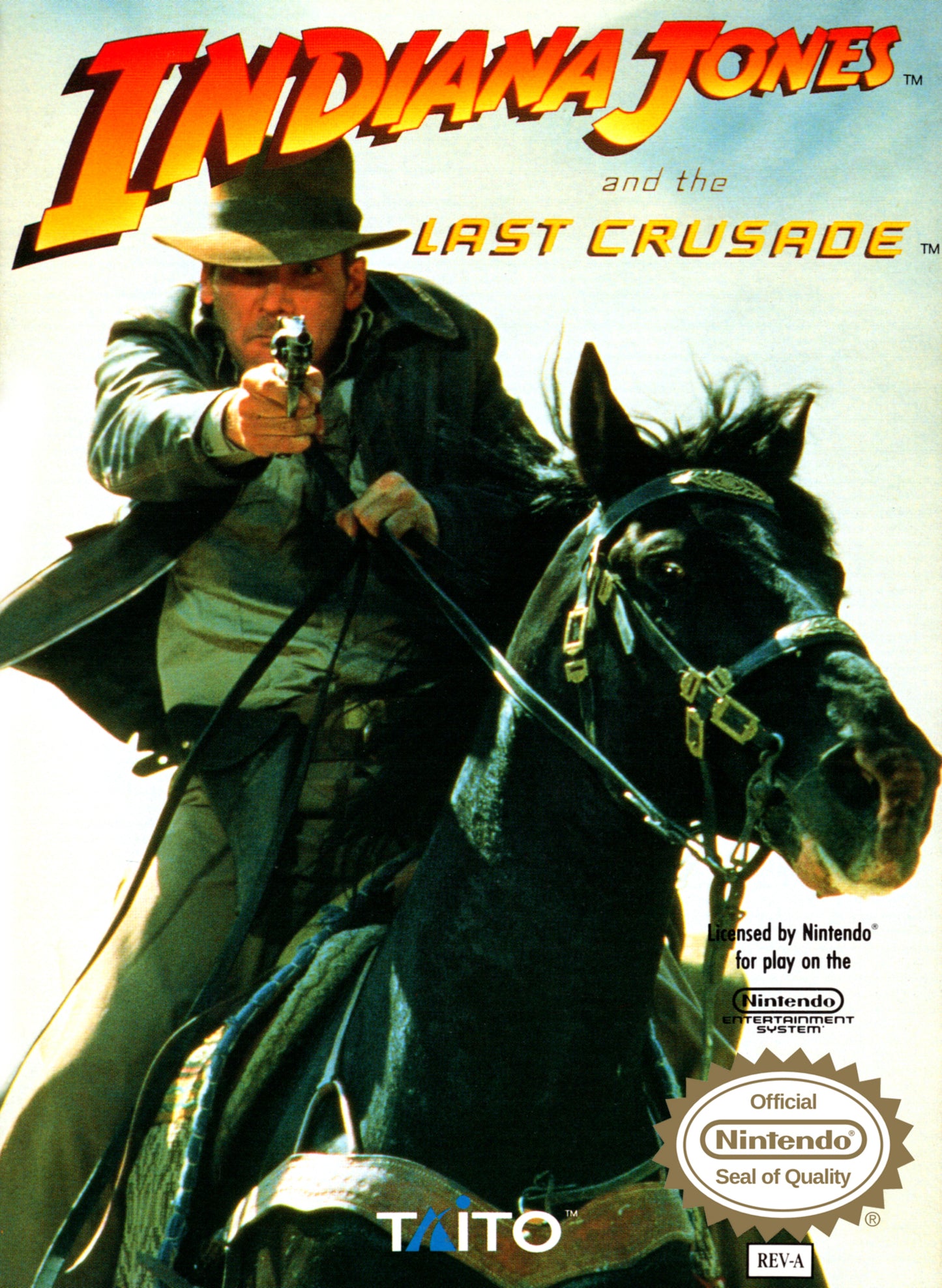 INDIANA JONES & THE LAST CRUSADE (TAITO) - NES