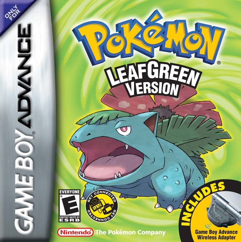 POKEMON: LEAFGREEN VERSION - GBA