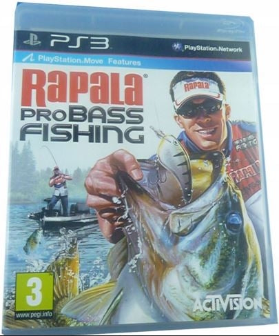 RAPALA PRO BASS FISHING (W/ROD & REEL) - PS3