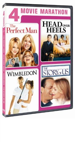 PERFECT MAN/HEAD OVER HEELS/WIMBLEDON/ST - DVD-4 MOVIE MARATHON: ROMANTIC COMEDY