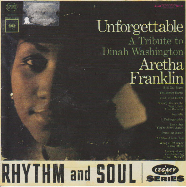 FRANKLIN, ARETHA - UNFORGETTABLE-TRIB TO DINAH WASHINGTON