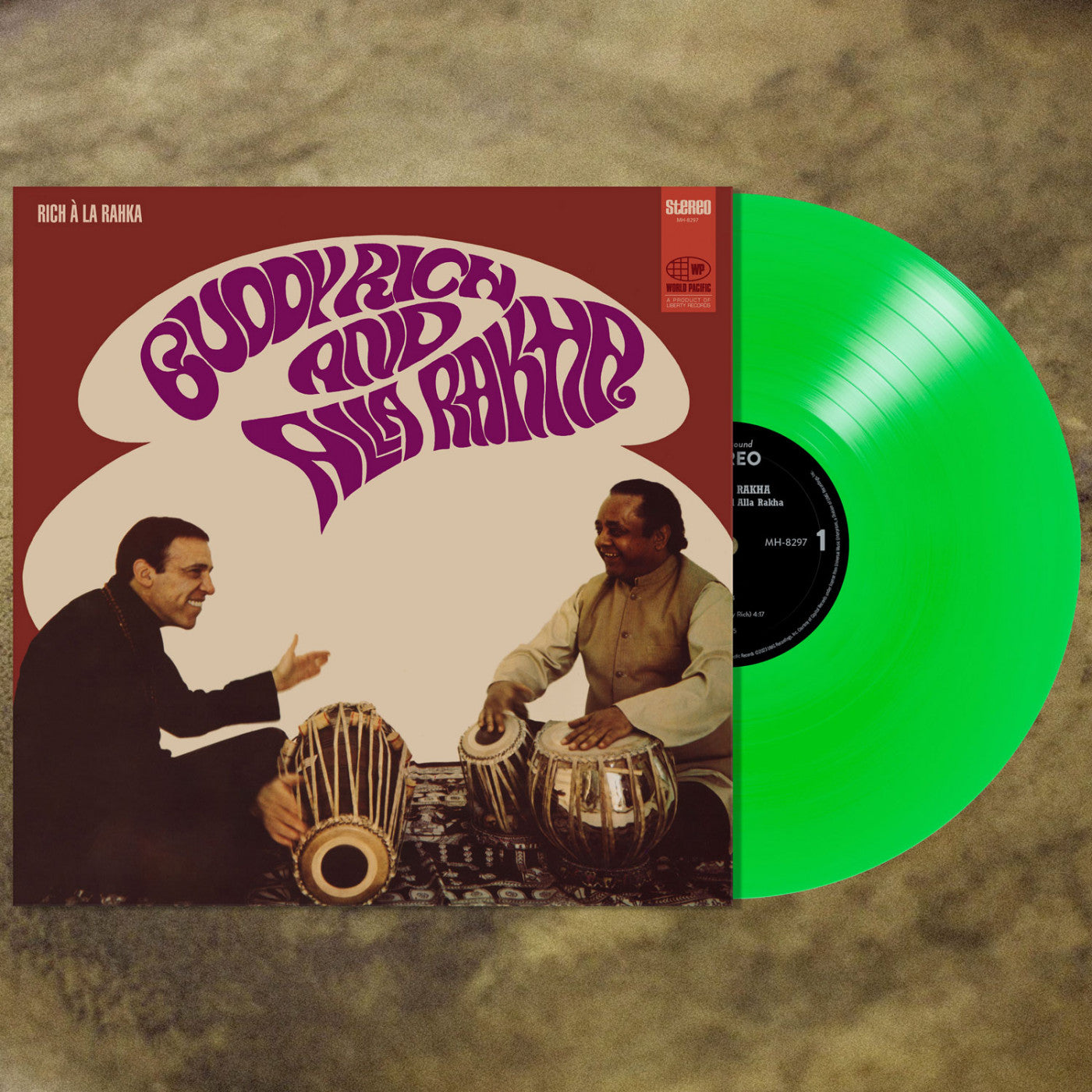 RICH, BUDDY AND ALLA RAKHA - RICH À LA RAKHA (GREEN VINYL)