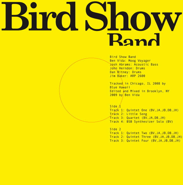 BIRD SHOW BAND - ST