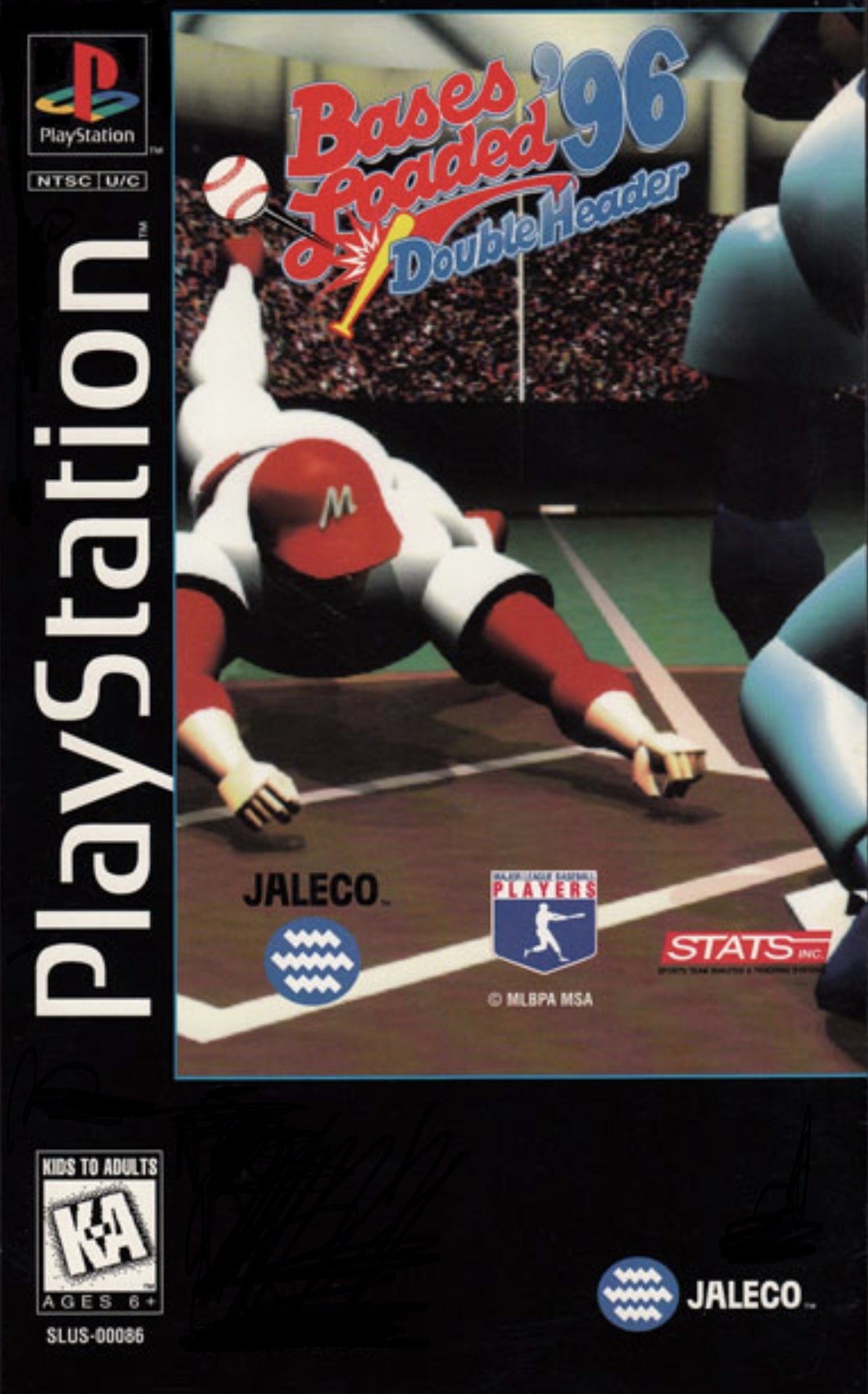 BASES LOADED 96: DOUBLE HEADER - PS1