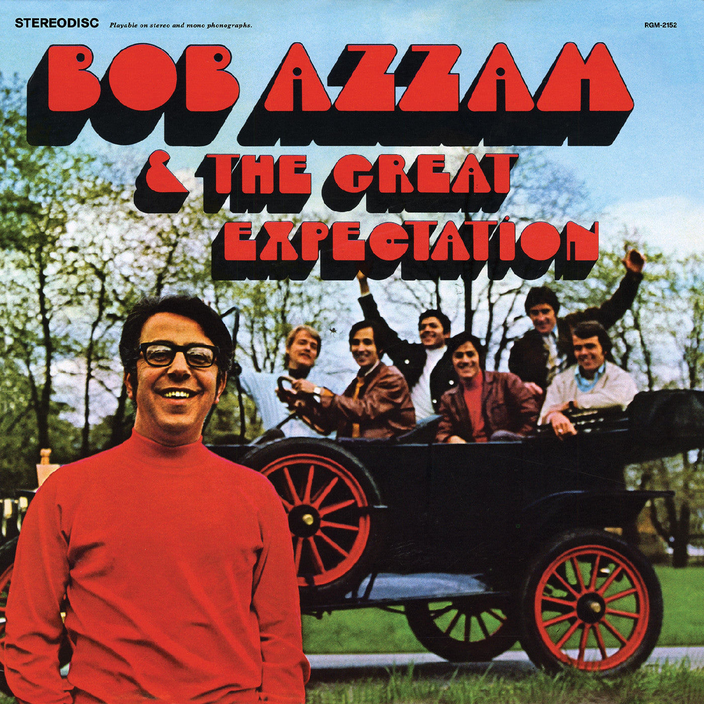 AZZAM, BOB & THE GREAT EXPECTATION - BOB AZZAM & THE GREAT EXPECTATION - REMASTERED (FIRE ORANGE VINYL)