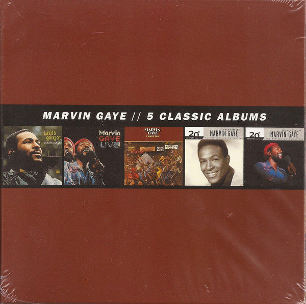 GAYE, MARVIN - 5 CLASSIC ALBUMS