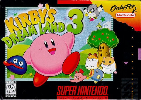 KIRBY'S DREAM LAND 3 - SNES