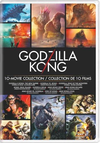 GODZILLA/KONG - DVD-10-FILM COLLECTION