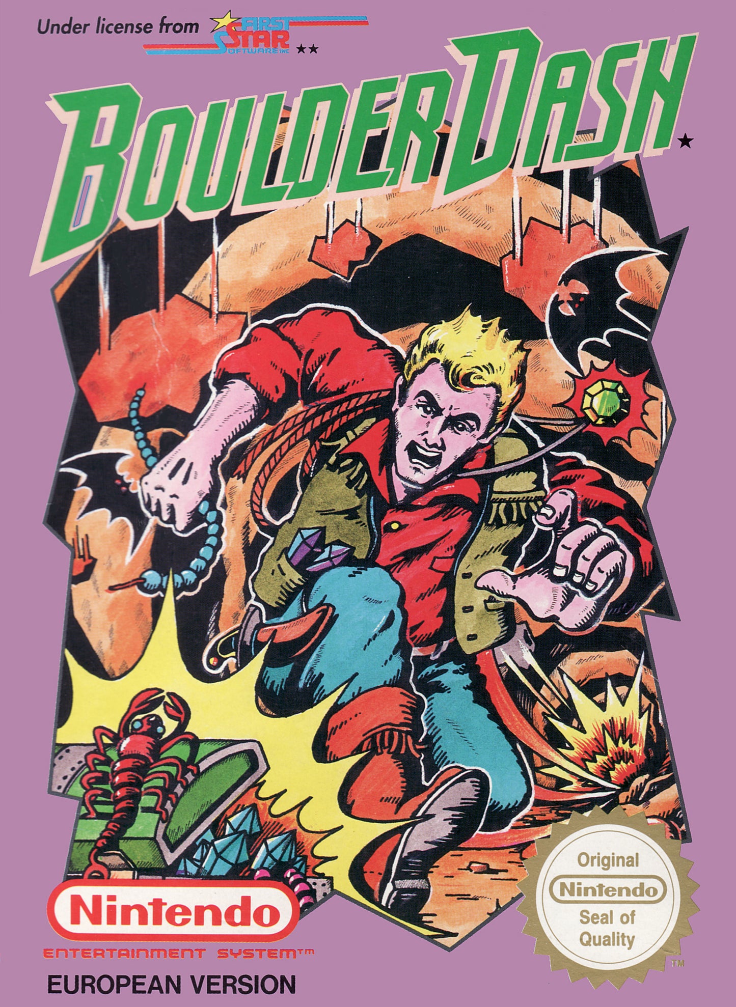 BOULDER DASH - NES