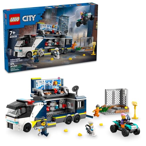 LEGO CITY: POLICE MOBILE CRIME LAB #60418 - LEGO-674 PCS