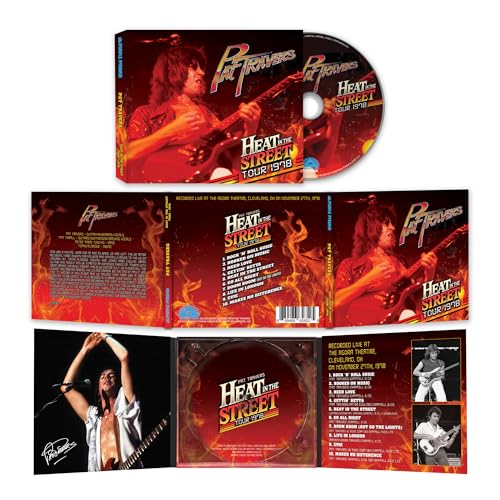 PAT TRAVERS - HEAT IN THE STREET TOUR - 1978 (CD)