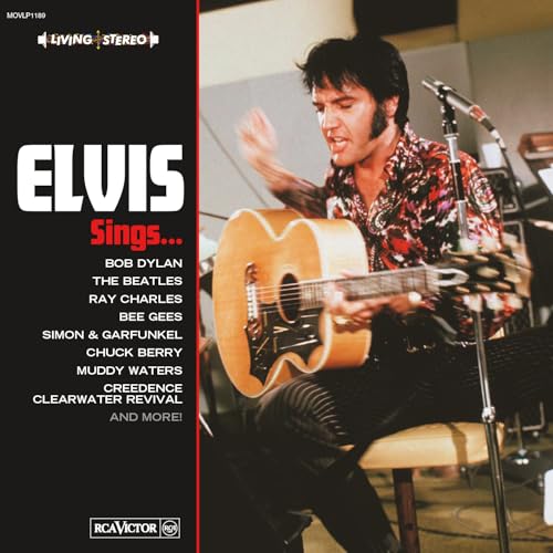 ELVIS PRESLEY - ELVIS SINGS (WHITE COLOURED VINYL)