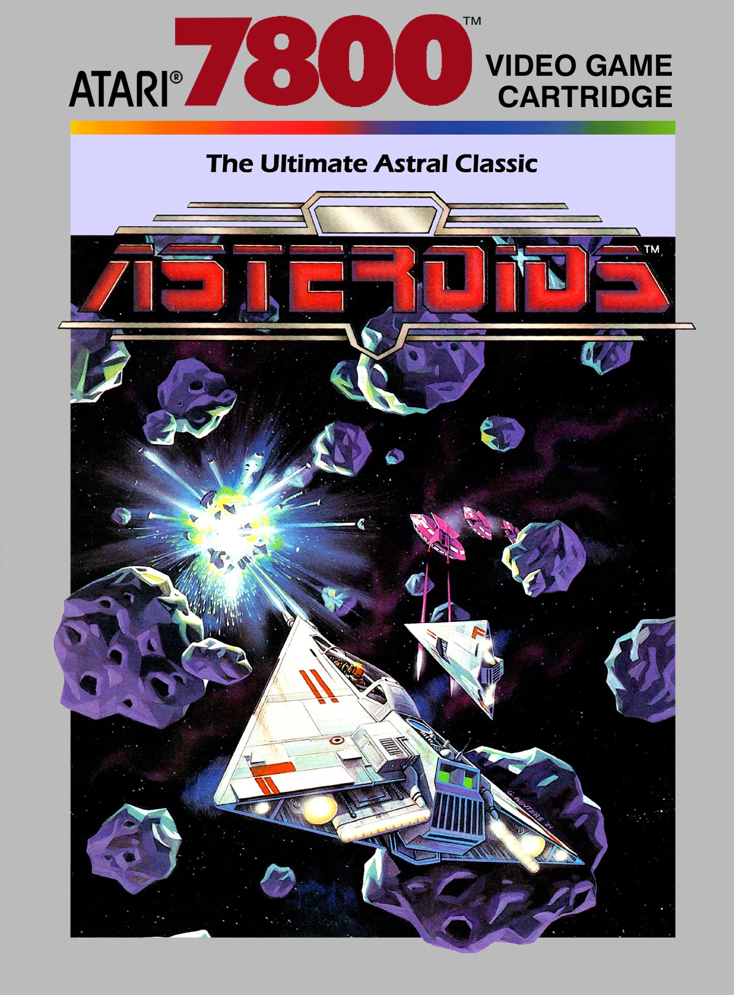 ASTEROIDS - ATARI7800