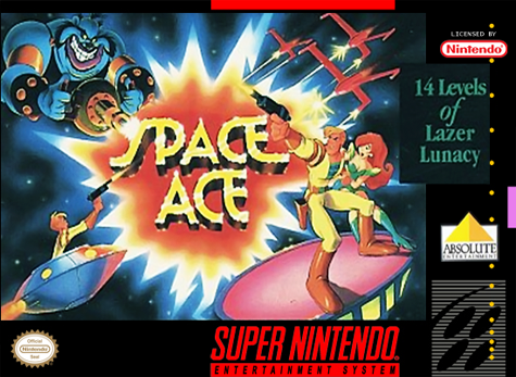 SPACE ACE - SNES (W/BOX)
