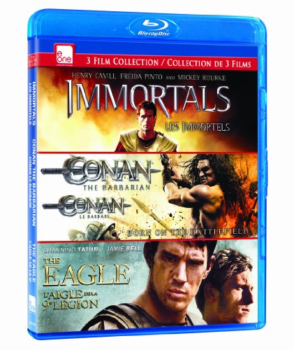 IMMORTALS/CONAN THE BARBARIAN/EAGLE - BLU-TRIPLE FEATURE