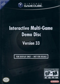 INTERACTIVE MULTI-GAME DEMO DISC #33 - GCB