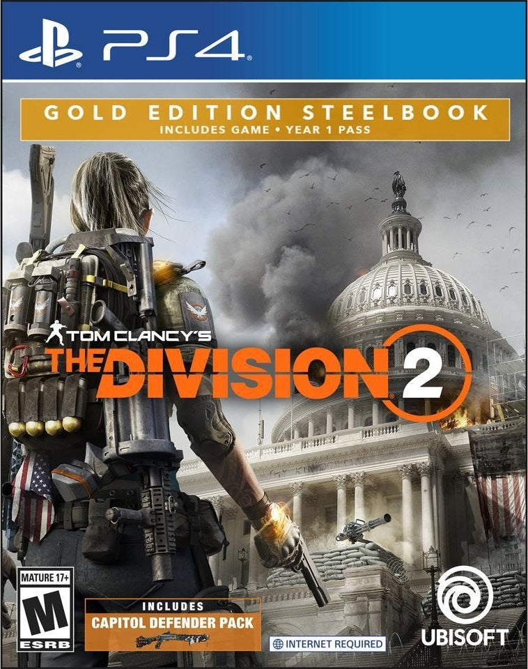 DIVISION 2 (GOLD EDITION)(STEELBOOK) - PS4