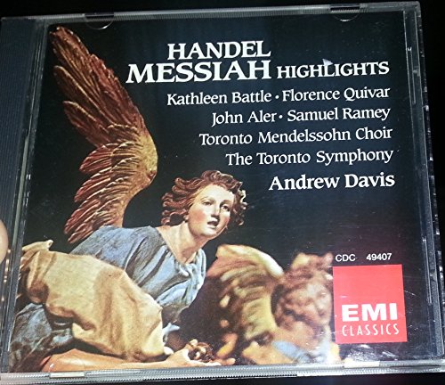 HANDEL - MESSIAH HIGHLIGHTS (EMI CLASSICS)