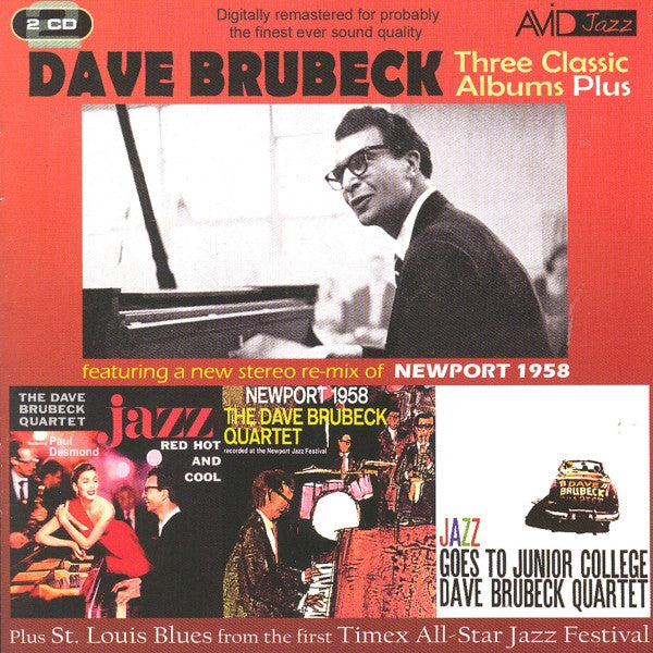 BRUBECK, DAVE - THREE CLASSIC ALBUMS PLUS