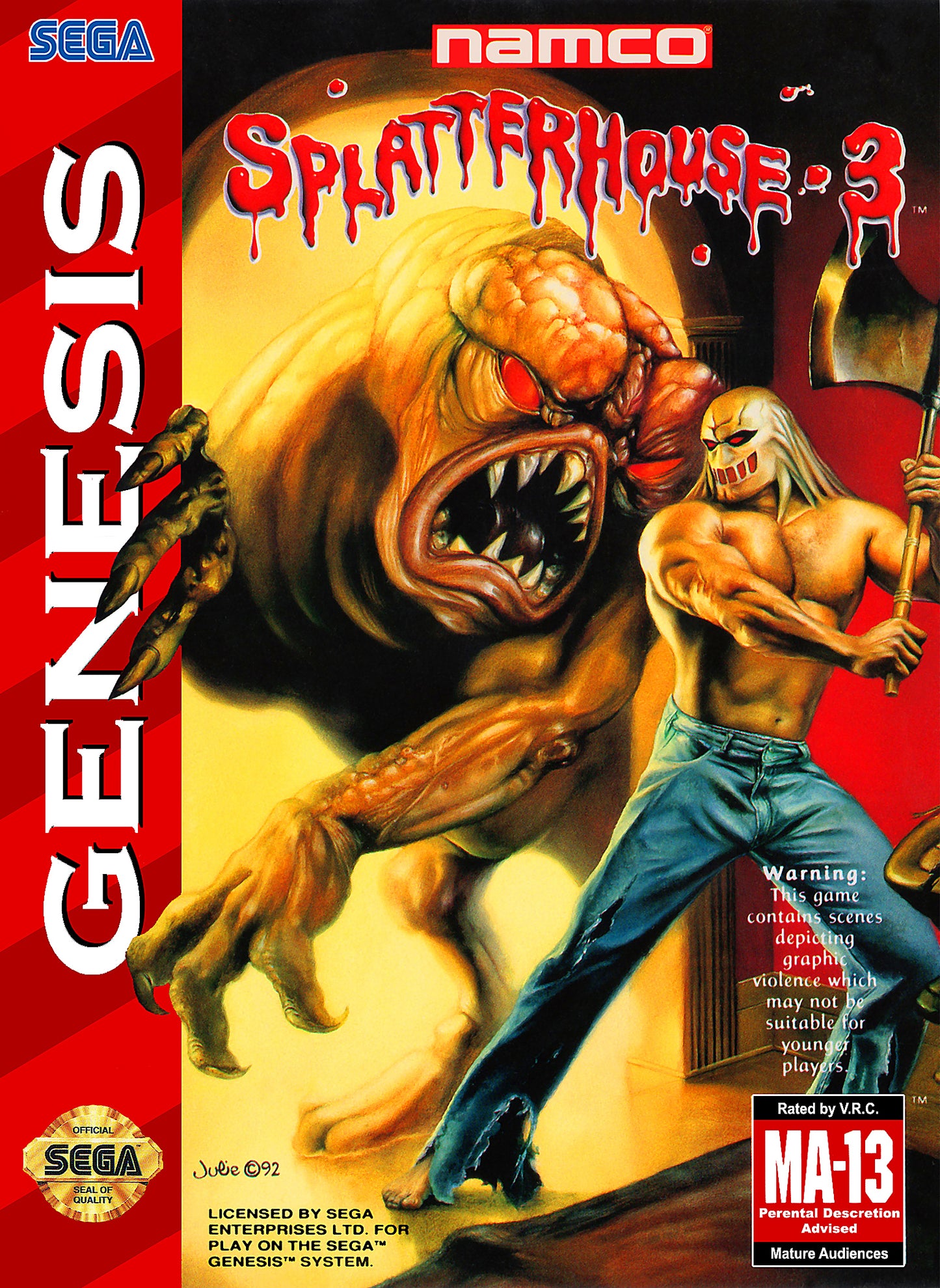 SPLATTERHOUSE 3 - GENESIS