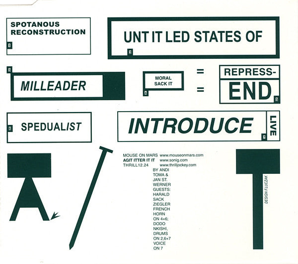 MOUSE ON MARS - AGIT ITTER IT IT (EP)