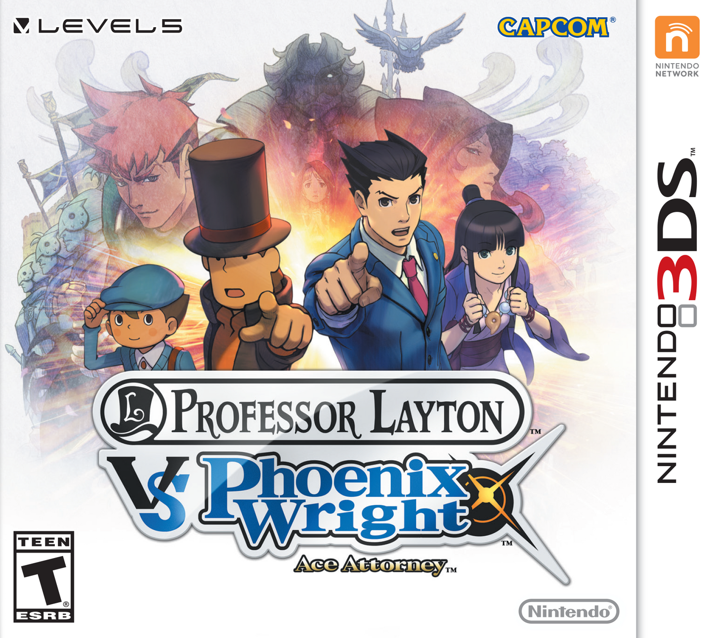 PROFESSOR LAYTON VS. PHOENIX WRIGHT ACE - 3DS