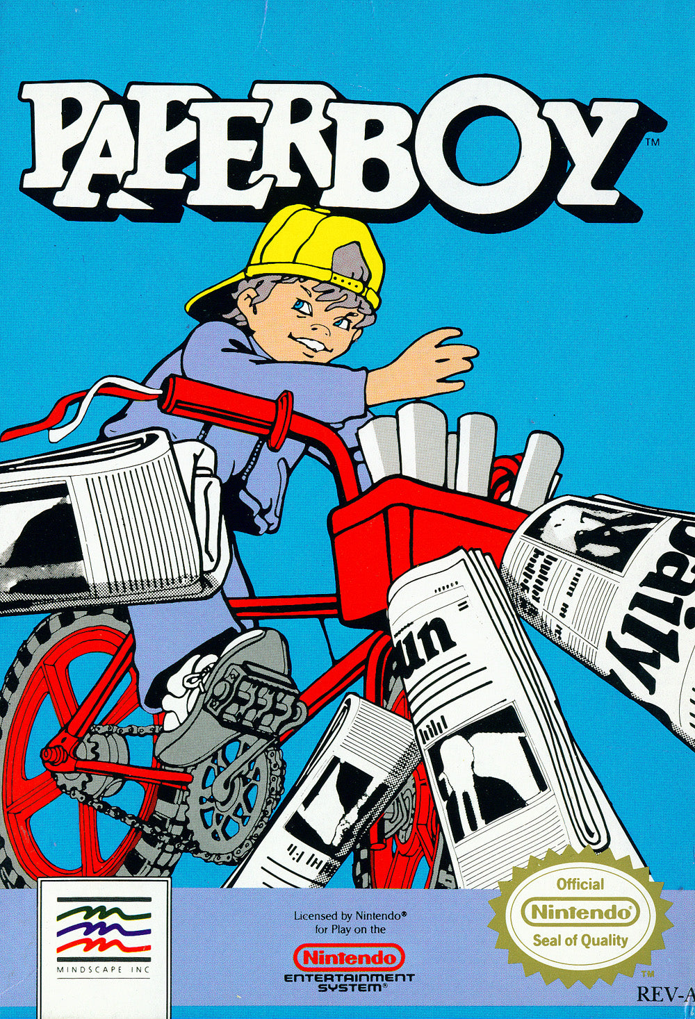 PAPERBOY - NES (W/BOX & MANUAL)