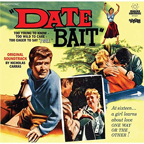 CARRAS,NICHOLAS - DATE BAIT OST (RED VINYL/DVD)