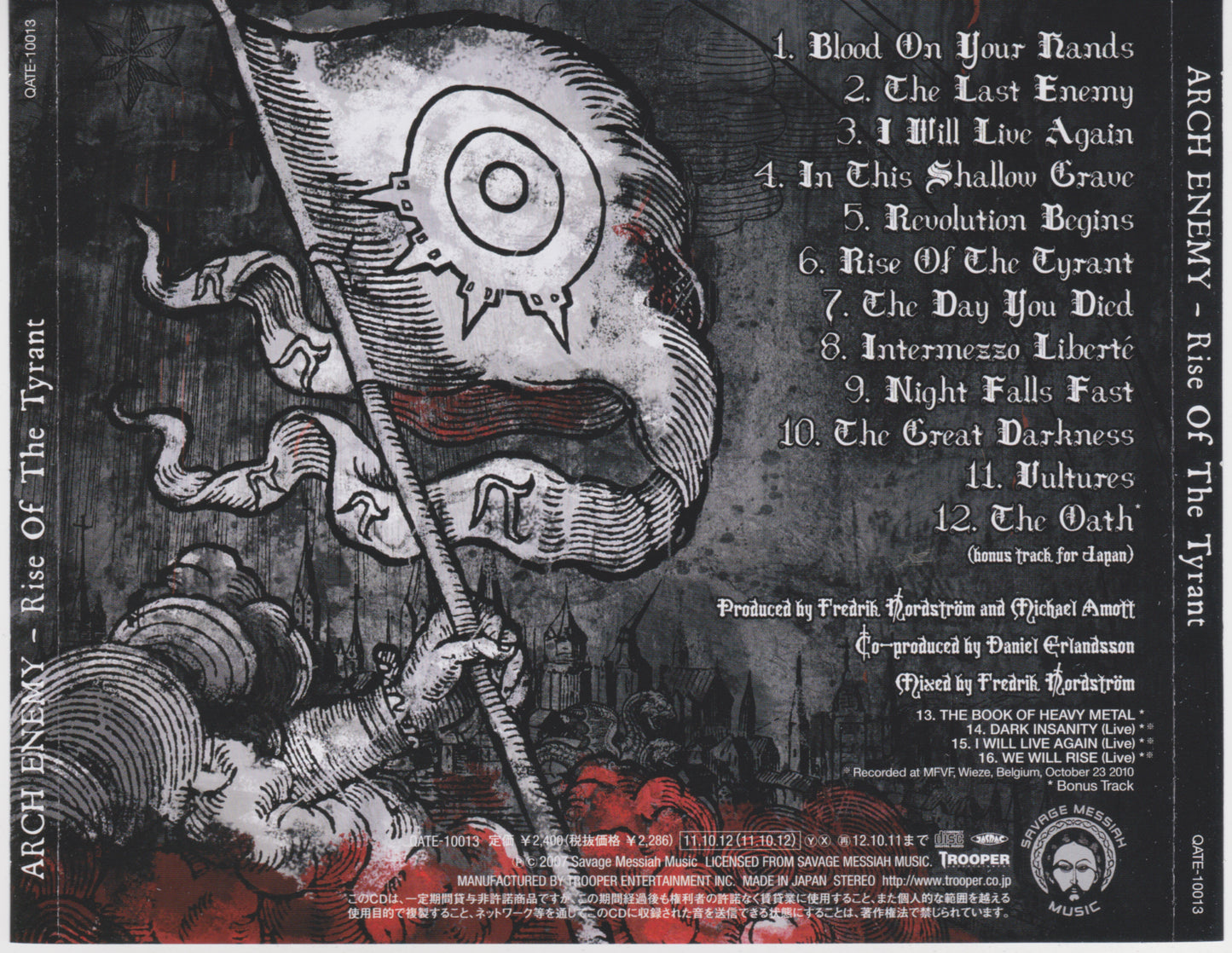 ARCH ENEMY - RISE OF THE TYRANT