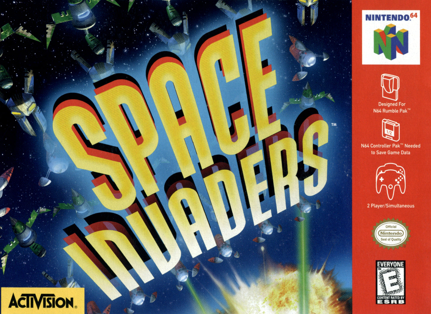 SPACE INVADERS - SNES (W/BOX)