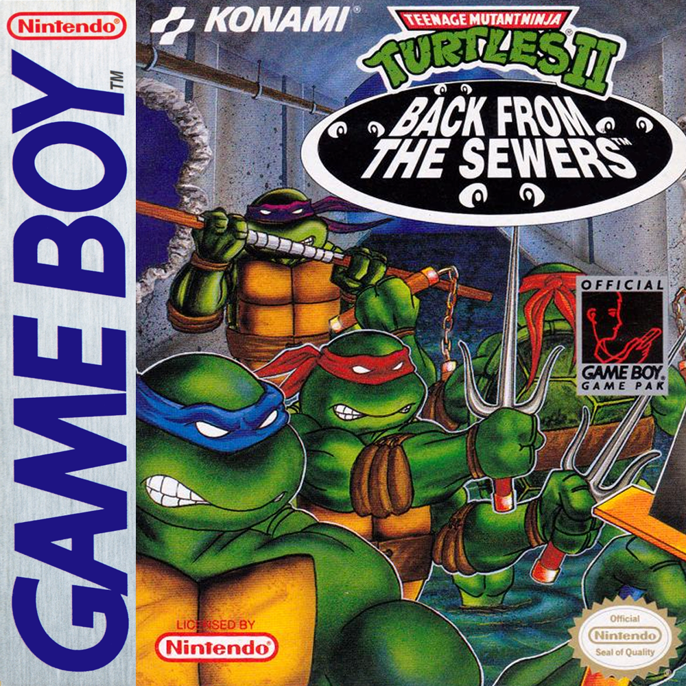 TEENAGE MUTANT NINJA TURTLES II: BACK FR - GB1