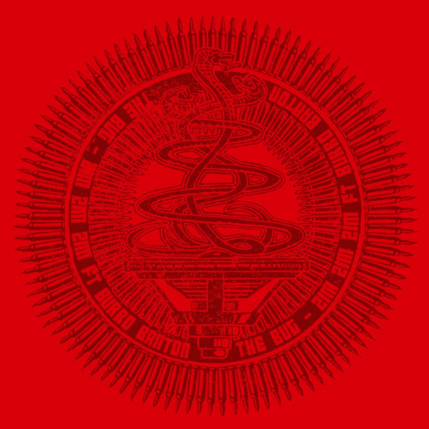 BUG, THE - ZIM ZIM ZIM - 12" (RED VINYL)