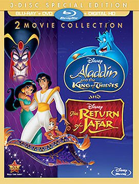 ALADDIN & THE KING OF THIEVES/RETURN OF - BLU-INC. DVD COPY-SPECIAL EDITION