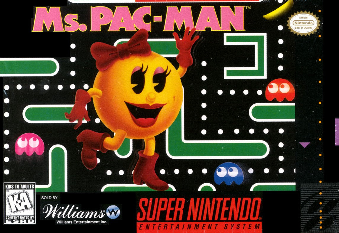 MS. PAC-MAN - SNES (W/BOX)