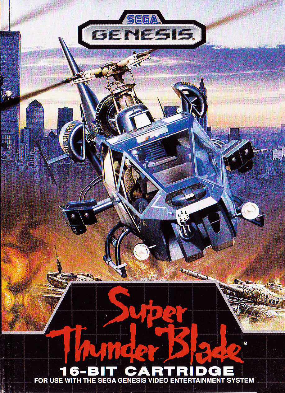 SUPER THUNDER BLADE - GENESIS