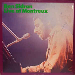 SIDRAN, BEN - LIVE AT MONTREUX (IMPORT)