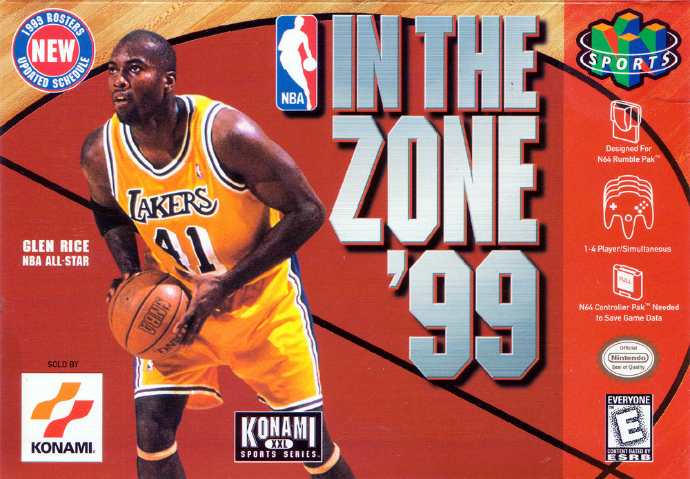 NBA IN THE ZONE '99 - N64 (W/BOX)