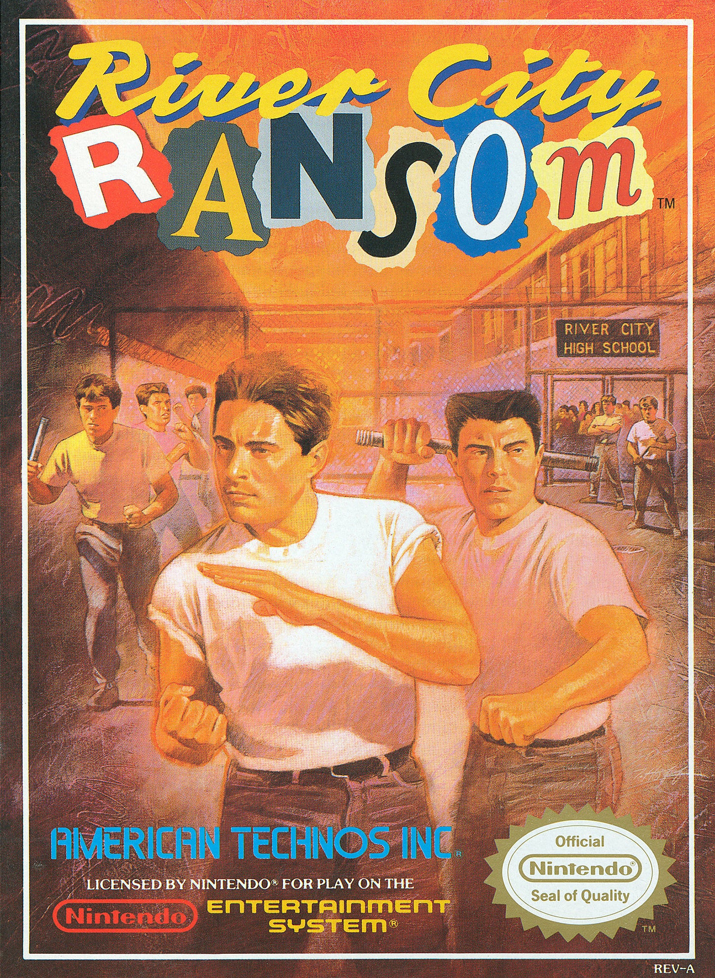 RIVER CITY RANSOM - NES (W/BOX)