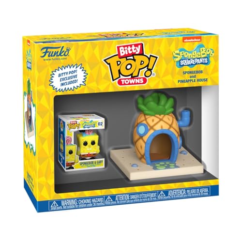 SPONGEBOB SQUAREPANTS: SPONGEBOB & PINEAPPLE - BITTY POP! TOWN